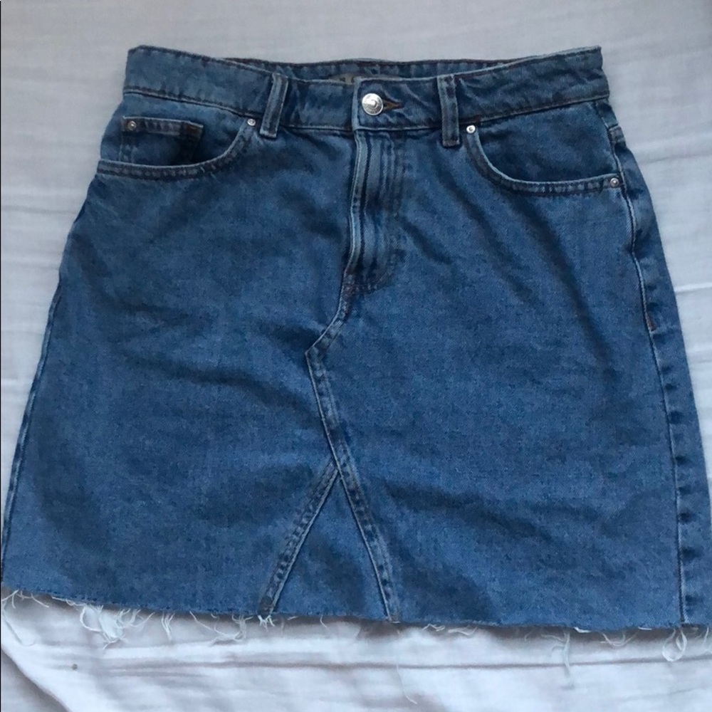 DENIM CO. JEAN SKIRT